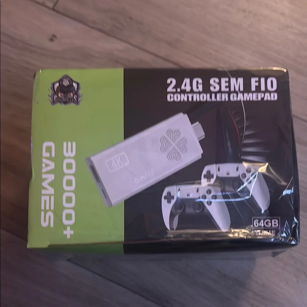 AMO White and Black Wireless Console Gamepad